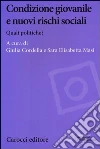 Condizione giovanile e nuovi rischi sociali. Quali politiche? Condizione giovanile e nuovi rischi sociali. Quali politiche?
