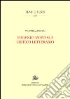 Eugenio Montale critico letterario Eugenio Montale critico letterario